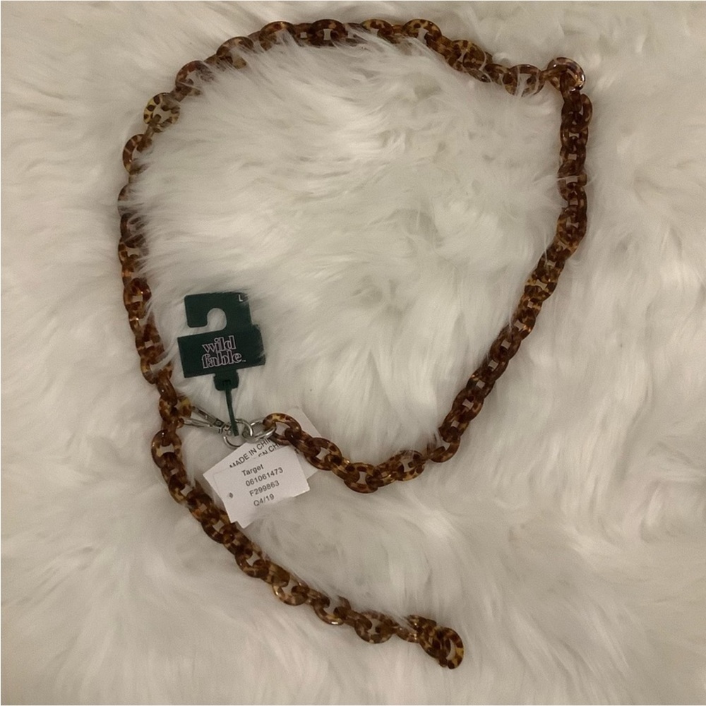 NWT Wild Fable brown tortoise belt❤️❤️❤️❤️